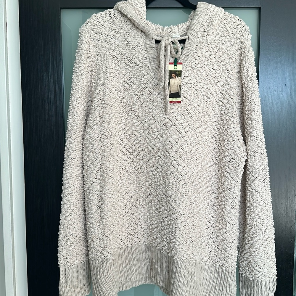 BNWT!! Cozy GreenTea Popcorn Hoodie. Size XL